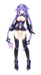 1girls alpha_channel big_eyes blue_eyes cleft_of_venus exposed_breasts exposed_nipples exposed_pussy expressionless female front_view full_body gluteal_fold hair_ornament legs long_legs long_twintails looking_at_viewer mound_of_venus navel neptune_(neptunia) neptunia_(series) no_background no_panties no_underwear pelvic_lines pink_nipples purple_hair purple_heart_(neptunia) skinny_girl skinny_legs sleekite slim_girl slim_waist small_areola small_nipples solo subtle_pussy thigh_gap thighhighs thighs thin thin_female thin_waist third-party_edit tight_clothing transparent_background twin_braids twintails vertical_navel