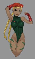 artemis_(dc) artemis_crock cammy_white_(cosplay) clothed cosplay crossover dc dc_comics something_unlimited street_fighter sunsetriders7 young_justice