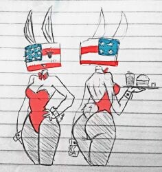 united states of america (countryhumans) from countryhumans by flawsy