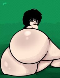 1boy ass big_ass big_butt big_eyes bubble_butt cursedarachnid dynamik808 femboy goth huge_ass huge_butt looking_at_viewer male male_only presenting_ass real_person rear_view smiling_at_viewer solo tagme twitch