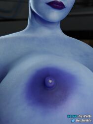 1girls 3d 3d_(artwork) alien alien_girl alien_humanoid animated asari athletic athletic_female big_areola big_breasts big_nipples blender blender_(software) blue_body blue_eyes blue_skin breasts close_up female lactating lactation large_breasts liara_t'soni mass_effect mass_effect_3 mass_effect_andromeda milk milk_squirt milking mp4 no_sound shorter_than_30_seconds theafterlife vertical_video video