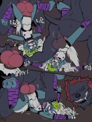 absurd_res abuse animal_genitalia animal_penis animal_pussy animatronic anthro anus balls black_body black_fur bodily_fluids canid canine canine_penis canine_pussy canis collar cracked crying domestic_dog duo female five_nights_at_freddy's five_nights_at_freddy's:_security_breach forced fuf fur genitals hi_res john_silver machine male male/female mammal muscular muscular_male penetration penis piledriver_position pit_bull pleasure_face pussy rape ridiculous_fit robot roxanne_wolf_(fnaf) scottgames sex size_difference tears video_games wolf