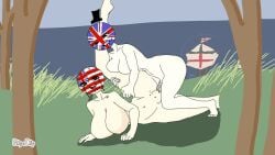 13_colonies america animated artist_request britain countryhumans countryhumans_girl flawsystyle futa futa_on_female futanari large_ass large_penis loop mp4 nature no_sound short_playtime tagme thick_thighs united_kingdom_(countryhumans) united_states_of_america_(countryhumans) vaginal_penetration video