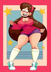 mabel pines from disney channel by sonson-sensei
