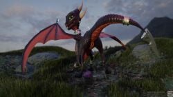 3d animated anthro cynder egg_laying female mp4 no_sound pussy tagme vagina video