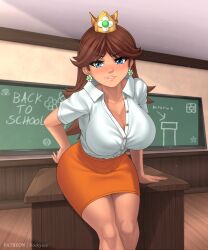 princess daisy from mario (series) by rocky-ace