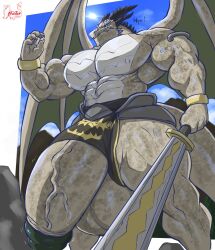 abs balls biceps dragon furry hyper hyper_balls hyper_genitalia hyper_penis hyper_testicles male male_focus male_only masterelrest muscles muscular muscular_arms muscular_ass muscular_back muscular_legs muscular_male muscular_thighs nipples pecs penis tagme testicles veins veiny_penis