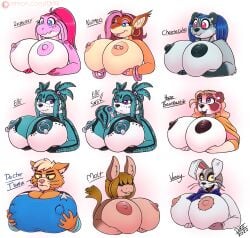 2022 accessory ailurid anthro asinus big_breasts black_fur bow_tie breasts buckteeth caitian_(species) character_name claws clothing donkey dr._t'ana drxii ear_piercing elleseve equid equine eye_bags felid feline female five_nights_at_freddy's five_nights_at_freddy's:_security_breach furry giant_panda handwear hi_res horse huge_breasts hybrid inner_ear_fluff kobold kobold_quest lagomorph leporid mammal mature_anthro mature_female mule nipple_piercing nipples non-mammal_breasts nude nutmeg_kobold open_mouth orange_fur patreon_username piercing rabbit raspberry_kobold red_panda reptile scalie scottgames simple_background smile snaggle_tooth solo star_trek star_trek_lower_decks starfleet_insignia starfleet_uniform teeth ursid vanny_(fnaf) video_games whiskers white_background white_fur yellow_sclera