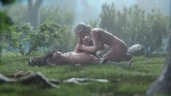 1futa 1girl1futa 1girls 3d big_breasts big_penis blowjob candid cd_projekt_red cerys_an_craite ciri cum fellatio female futa_on_female futanari light-skinned_female light-skinned_futanari nude oral outdoors outside public the_witcher_(series) the_witcher_3:_wild_hunt witcherres