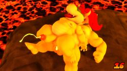 3d_(artwork) aged_up anal anal_sex anthro anthro_on_anthro anthro_penetrated anthro_penetrating anthro_penetrating_anthro anthrofied balls ballsack bara bottomless bottomless_male bowser bowser_jr. completely_nude completely_nude_male cum cum_in_anus cum_in_ass cum_inside cumshot erect_nipples erect_penis erection father_and_son gay gay_sex incest looking_pleasured male male_only male_penetrated male_penetrating male_penetrating_male mario_(series) muscular muscular_anthro muscular_male nipples nude nude_male orgasm orgasm_face orgasm_from_anal pecs pectorals penetration penis penis_out saiyangoku4_(artist) sfm slightly_chubby source_filmmaker yaoi