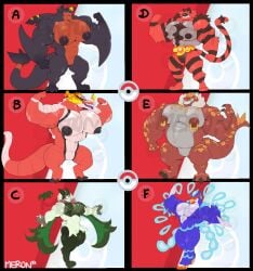 adoptable anthro avian bara big_pecs domestic_cat feline garchomp incineroar male male_only meowscarada merong nude pokémon_(species) pokemon pokemon_(species) pokemon_go pokemon_sv quaquaval skeledirge tyrannosaurus tyrantrum