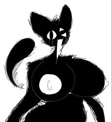 animated anthro ass big_breasts breasts cum_in_pussy dork_boi dragon erection female lewd_dorky paralysis_cat_(lewd_dorky) tagme