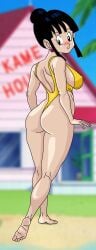 chichi dragon_ball dragon_ball_z light-skinned_female light_skin luigizion milf tagme