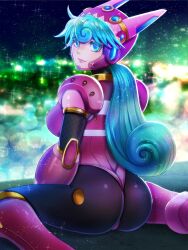 big_ass female kiwakiwa marino mega_man mega_man_x mega_man_x_dive robot_girl tagme