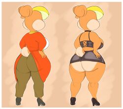 2022 ass big_ass big_breasts breasts bubble_butt female female_focus female_only looney_tunes patricia_bunny thick_thighs thighs usnarbit warner_brothers