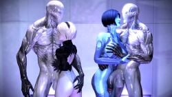 2boys 2girls 3d animated artificial_intelligence ass_grab ass_slap big_breasts bouncing_breasts bulgemeister cortana crossover halo_(series) huge_cock large_penis looking_at_another looking_at_each_other looking_at_partner miles_upshur_(outlast) mp4 nier:_automata no_sound outlast robot robot_girl touching_breast video video_games walrider yorha_2b