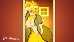 16:9 anthro big_breasts bluewavecon blush breasts clothed clothing digital_media_(artwork) eulipotyphlan female fur hair hedgehog hi_res looking_at_viewer mammal mature_female nipples nude red_eyes rule_63 sega smile solo sonic_(series) sonic_the_hedgehog sonic_the_hedgehog_(series) sonique_the_hedgehog super_form super_sonic thick_thighs translucent translucent_clothing video_games wide_hips widescreen yellow_body yellow_fur