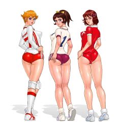 attack_no_1 attacker_you! ayuhara_kozue hazuki_yu volleyball volleyball_uniform zen_and_retro