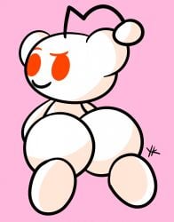 alien ambiguous_gender ass big_ass big_butt butt fat_ass fat_butt fortnite huge_ass huge_butt looking_at_viewer reddit simplex snoo solo thick_ass thick_butt yungknight