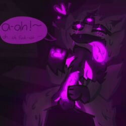 1boy anthro artist_request dialogue english_text furry heart kaiju_paradise male nightcrawler_(kaiju_paradise) penis purple_penis roblox roblox_game solo_male source_request tagme text tongue_out unknown_artist