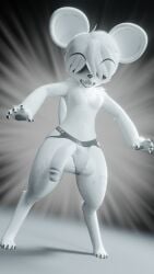 3d_(artwork) absurd_res anthro balls big_balls big_penis blender_(software) clothing digital_media_(artwork) funny_gay_rat genitals hair hair_over_eyes hi_res hidden_eyes jockstrap lewdert male mammal murid murine penis rat rodent shocked solo underwear wardrobe_malfunction