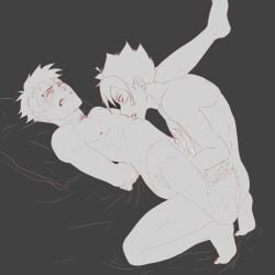 2boys arms_behind_back bent_over boruto:_naruto_next_generations duo duo_focus gay gege_(artist) kawaki kneeling licking licking_body licking_partner lying_down lying_on_back male male/male male_only multiple_boys multiple_males naruto naruto_(series) penis sex uzumaki_boruto yaoi