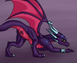 anthro cynder dragon female pussy spyro_the_dragon tagme