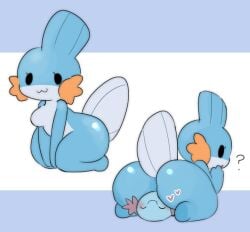 ? big_ass cute facesitting female hearts huge_ass mudkip no_nipples pokémon_(species) pokemon pokemon_(species) sleepysous unaware unaware_facesitting wooper