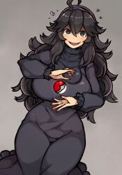 1girls big_breasts breasts dress female female_only hairband heart hex_maniac kurage_shokushu long_hair looking_at_viewer pokeball pokemon psychic smiling smiling_at_viewer solo