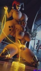 1girls 2022 2futas 3d 3d_(artwork) 4k absurd_res areola arms_tied artist_name balls batman:_arkham_knight batman_(series) big_areola big_balls big_breasts big_penis black_hair blender blender_(software) blonde_hair blue_eyes boob_window bound breasts bubble_butt busty completely_naked completely_naked_female completely_naked_futanari completely_nude completely_nude_female completely_nude_futanari cover_page curvaceous curvy curvy_body curvy_female curvy_figure curvy_futa dc dc_comics detailed_background diana_prince digital_media_(artwork) drakepowers english_text enormous_breasts erection eyelashes female fingers flying futa_on_female futanari gynomorph harley_quinn harley_quinn_(classic) harley_quinn_(injustice) hi_res high_heels hourglass_figure huge_balls huge_breasts huge_cock injustice_2 inside intersex large_balls large_breasts large_penis lasso_of_truth leg_tattoo leotard light-skinned_female light-skinned_futanari light_skin naked nipples nude olive_skin on_knees penis power_girl power_girl_(injustice) pussy round_ass short_hair smile standing superman_(series) tattoo teeth thick_ass thick_thighs thigh_highs trio twintails voluptuous watermark wayne_tower wide_hips wonder_woman wonder_woman_(injustice) wonder_woman_(series)