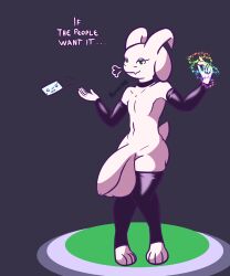 absurd_res anthro arm_warmers armwear asriel_dreemurr ass balls big_balls big_butt big_penis choker clothing flaccid fur genitals girly hi_res huge_balls huge_butt huge_cock humanoid_genitalia humanoid_penis hyper hyper_balls hyper_genitalia hyper_penis jewelry latex_stockings magic_user makeup male male_only necklace nokamiwd penis simple_background solo text thick_thighs throwing_object undertale undertale_(series) video_games white_body white_fur wide_hips