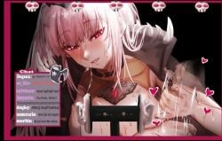 asmr female handjob hehexed06161704 hololive hololive_english hololive_myth implied_handjob jerk_off_instructions meme morbin_time mori_calliope saliva saliva_trail virtual_youtuber