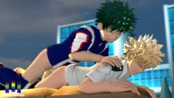 2boys 3d 3d_(artwork) 3d_animation anal_penetration anal_sex angry_face animated asian asian_male beige_hair bottomless burstingseas closed_eyes gay green_hair homosexual izuku_midoriya katsuki_bakugou loop male male/male male_focus male_only my_hero_academia no_sound pants_down questionable_consent receiving_on_stomach spiky_hair tagme thrusting_into_ass video yaoi