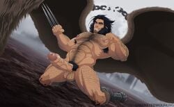 wolverine (x-men) from marvel by greeneyedwolfking