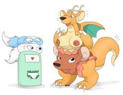 animal_crossing anthro blush brown_fur crossover diaper diaper_transformation disney dragon dragonite furry fusion gender_transformation kanga large_breasts living_diaper nelsonnoir nintendo nipples open_mouth pawpads pokemon pokemon_(species) pokemon_rgby skye_(animal_crossing) tail tan_scales transformation whitney_(animal_crossing) winnie_the_pooh_(franchise)