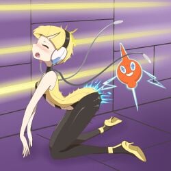 elesa (pokemon) from nintendo by microsd (artist)