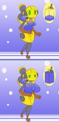 anthro big_ass big_breasts breast_expansion bursting_breasts enormous_breasts female fludd huge_ass huge_breasts mario_(series) massive_breasts metachoke multiple_images super_mario_sunshine tagme water wide_hips