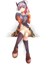 clothed ezra_(dinosaury) indie_virtual_youtuber legs loafers socks virtual_youtuber vtuber vtuberfanart vtubers