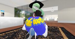 . 3d anthro big_ass bubble_butt gardevoir huge_ass pokémon_(species) pokemon pokemon_(species) tagme vanessa_(zer0264) zer0264