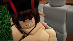1boy 1girls 3d artist_request ass big_ass crying_with_eyes_open earrings elf_ears female flat_chest freckles male pointy_ears rape roblox roblox_avatar robloxian size_difference source_request stockings tagme tears watermark
