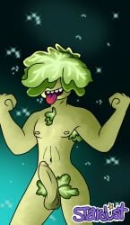 anthro big_penis boy headbutter_lettuce lettuce male male_only muscle muscles muscular muscular_male penis penis_out plant plant_boy plant_humanoid plantie plants plants_vs_zombies pvz solo solo_male stardustbun