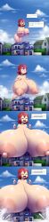 big_ass big_breasts breast_expansion breasts_bigger_than_body breasts_bigger_than_building breasts_bigger_than_head breasts_bigger_than_torso breasts_on_floor colossal_breasts comic enormous_ass enormous_breasts giantess gigantic_breasts growth huge_ass huge_breasts hyper hyper_breasts immobile massive_breasts mayl_sakurai mega_man mega_man_battle_network mega_man_nt_warrior metachoke multiple_images naked naked_female nude nude_female rockman rockman_exe sakurai_meiru short_hair tagme text thick_thighs too_big too_big_to_move