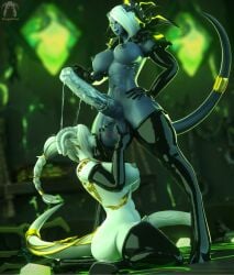 draenei from blizzard entertainment by derpynaut