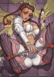 2d apex_legends author:_mikeymegamega belt big_ass big_breasts big_butt big_hips big_thighs bottom_heavy breasts breasts_out breasts_outside bubble_ass bursting_breasts cameltoe dat_ass gigantic_ass gigantic_butt huge_ass huge_breasts huge_butt loba_(apex_legends) looking_at_another mikeymegamega pussy stretched_clothing thick thick_ass thick_hips thick_legs thick_thighs tight_clothes tight_clothing tight_pants tights