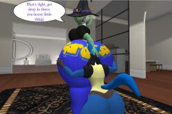 . 3d anthro big_ass big_breasts breasts bubble_butt female gardevoir huge_ass lucario nintendo pokemon pokemon_(species) tagme vanessa_(zer0264) zer0264