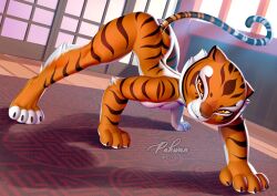 master tigress from kung fu panda by pakwan008