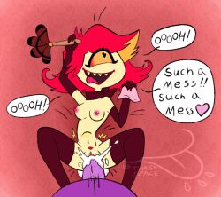 niffty from hazbin hotel by thirstspace