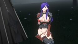 1boy 1girls 3d blush breasts byleth_(fire_emblem) byleth_(fire_emblem)_(male) damaged_clothes damaged_clothing defeated defeated_heroine embarrassed fire_emblem fire_emblem:_three_houses fire_emblem_warriors:_three_hopes nipples overused23 shez_(female)_(fire_emblem) shez_(fire_emblem) sword torn_clothes torn_clothing