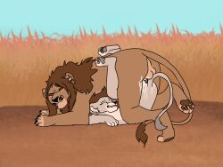 age_difference anthro anthro_on_anthro cum_inside lion my_pride nameless_character proudmane_(tribbleofdoom) rape