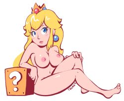 1girls 2016 ?_block alpha_channel areolae artist_name barefoot belly_button blonde_hair blue_eyes blush breasts crown earrings female female_only for_sticker_use light_skin mario_(series) nintendo nipples nude nude_female pink_nipples png princess_peach royalty solo solo_female sticker_template super_mario_bros. torrentialkake transparent_background transparent_png white_outline